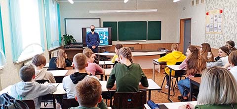 Профорориентационная суббота. Средняя школа 2 г.Чаусы
