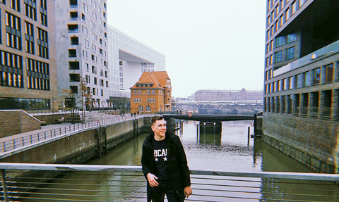 Во время поездки в Германию