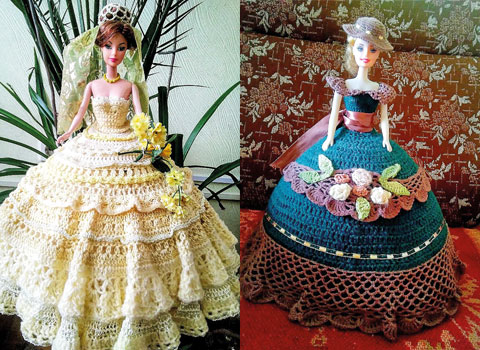 Интерьерные куклы Марта и Джейн